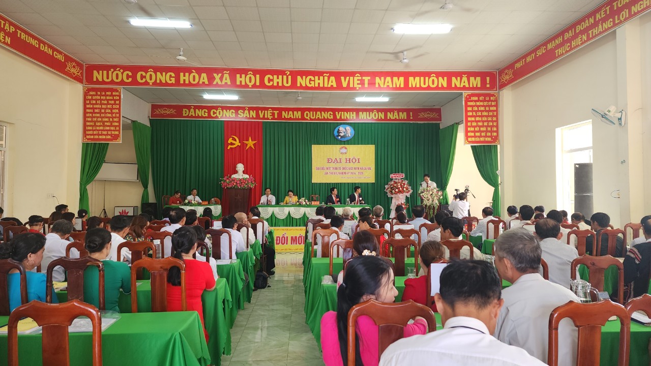 Đại hội đại biểu UBMTTQ Việt Nam xã Ea Ral lần thứ XII
